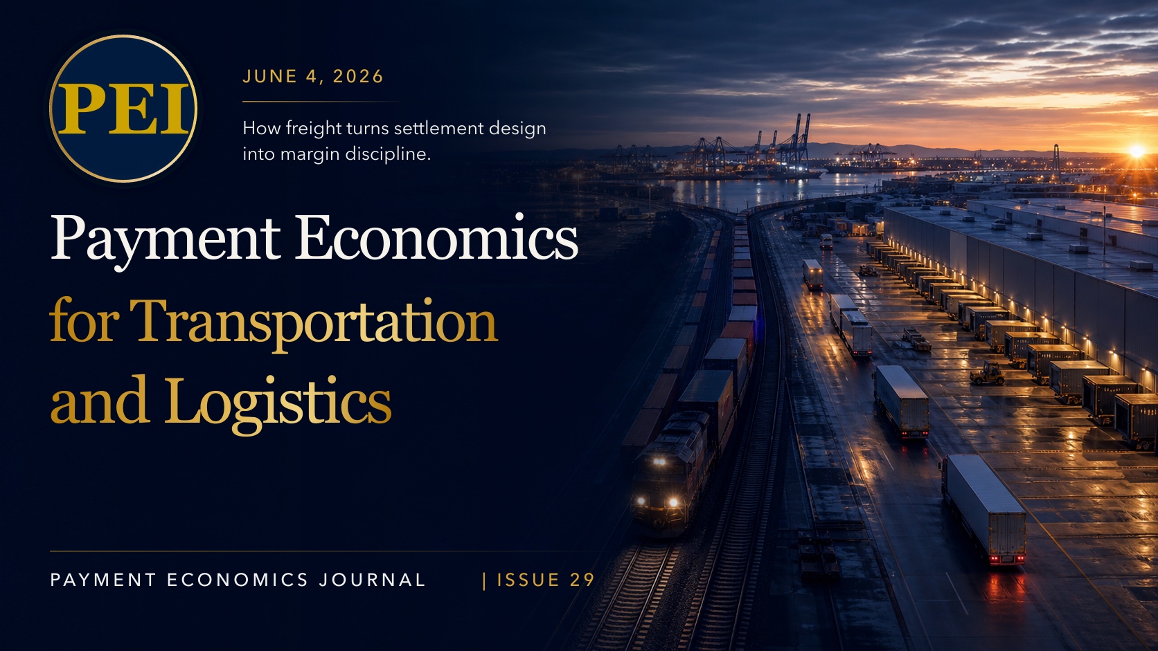 Payment Economics for Transportation and Logistics cover